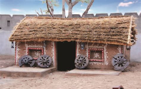 Traditional Indian Village House