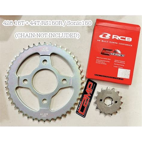 RCB 428 RS 150 SONIC 150 Chain Rear Sprocket And Engine Sprocket