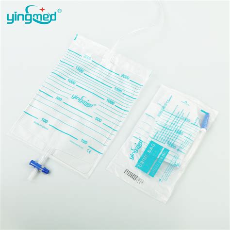 Medical Disposable Economic Ml Drainage Urine Bag With Pull Push