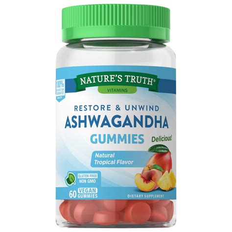 Save On Nature S Truth Ashwagandha Restore Unwind Tropical Flavor