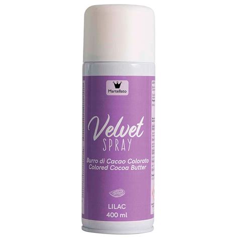 SPRAY VELVET Colorant Alimentar Lila Fara E171 400 Ml