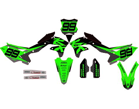 Kit D Co Kawasaki Kxf Racing Boutique Kit D Co Moto