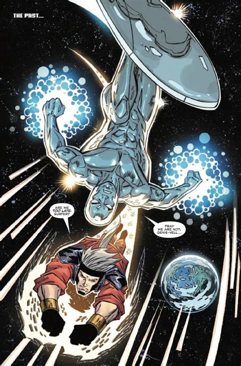 Silver Surfer Rebirth Legacy Preview Daddy Issues In Space