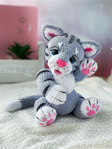 Crochet Cat Pattern Cat Stuffed Animal Amigurumi Pattern - Etsy