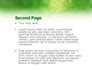 Green Abstract Presentation Template for PowerPoint and Keynote | PPT Star