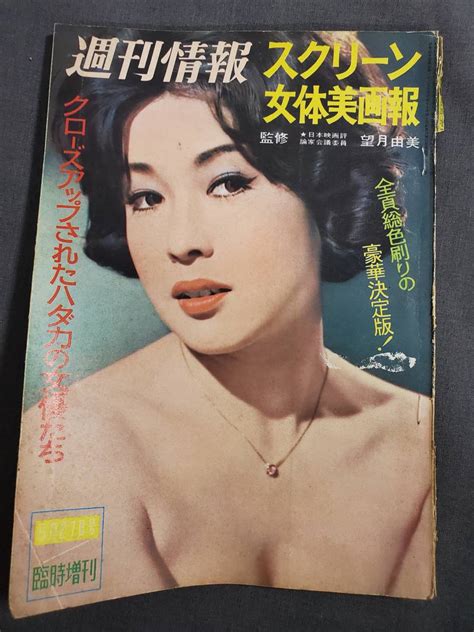 【傷や汚れあり】d31 週刊情報 スクリーン女体美画報 1965年 送料込の落札情報詳細 Yahoo オークション落札価格検索 オークフリー