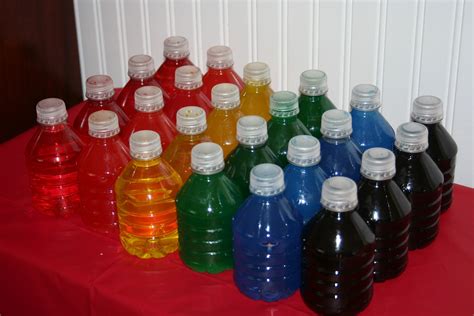 Rainbow Drinks Kool Aid In Water Bottles Rainbow Drinks Kool Aid