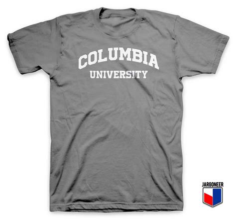 Buy Now Columbia University T Shirt with Unique Graphic Jargoneer