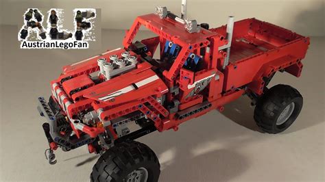 Lego Technic 42029 Pick Up Truck Lego Speed Build Review YouTube