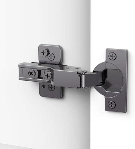 Chibery Pack Frameless Half Overlay Soft Close Concealed Hinges