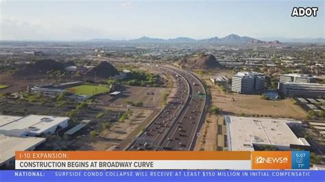 Work Begins On I 10 Broadway Curve Improvement Project YouTube