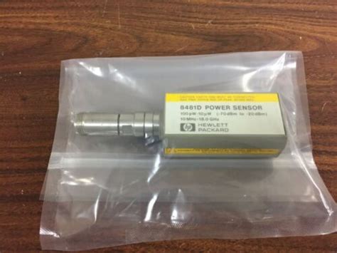 Hp Agilent D Power Sensor Pw W To Dbm Mhz To