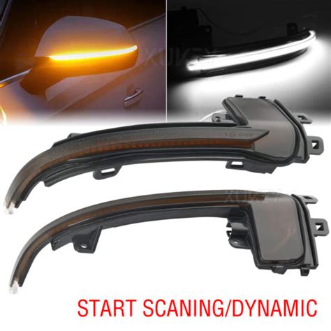 X Dynamic Led Wing Mirror Indicator Turn Signal Lights For Audi A P