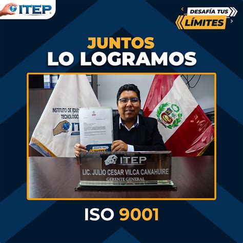 Juntos Lo Logramos Iso Instituto Itep