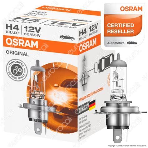 Lampadine Osram H4 Original Line