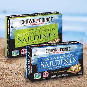 Crown Prince Natural Skinless Boneless Sardines In Water Ounce