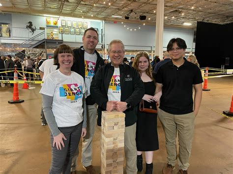 Giant Jenga Event Mchugh Engineering