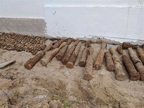 Thousands of pieces of unexploded ordnance found buried in ground at ...