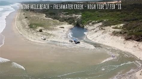 Freshwater Creek Nine Mile Beach Byfield Youtube