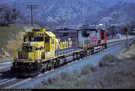 Railpicturesnet Photo Atsf 5051 Atchison Topeka And Santa Fe Atsf