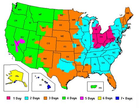 Time Zone Map Usa Printable Clipart Best Images