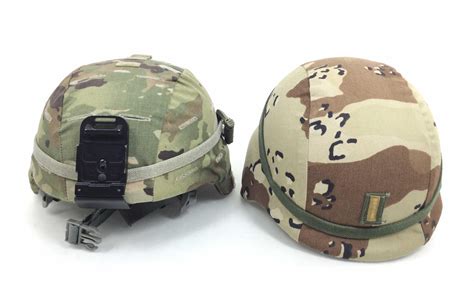 Lot - U. S. Military Helmets