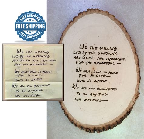 Custom Handwriting, Handwritten message Wall Hanging from Hand written