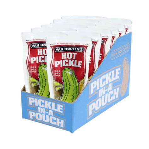 Van Holten S Hot Jumbo Pickle In A Pouch Gourmet Sauce Works