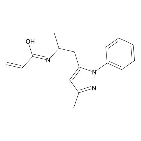 Buy N 1 3 Methyl 1 Phenyl 1H Pyrazol 5 Yl Propan 2 Yl Prop 2 Enamide