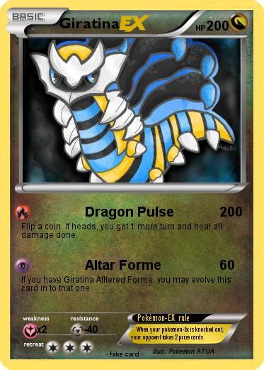 Pokémon Giratina 6406 6406 Dragon Pulse My Pokemon Card