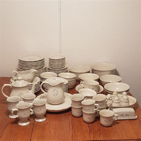 Pfaltzgraff Heirloom Vintage Dinnerware Set Of 96 Pieces Etsy