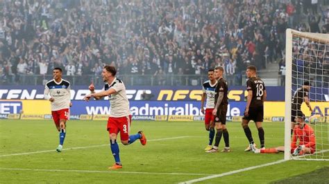 Hamburger SV Gewinnt Wahnsinns Derby Gegen St Pauli