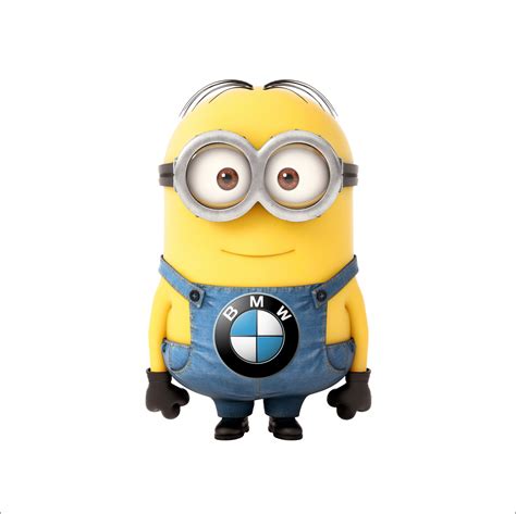 Sticker Minion Color Bmw