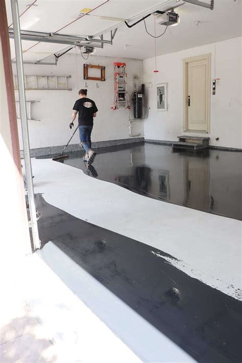 The Polyaspartic Floor Installation Process Infinity Garage Solutions