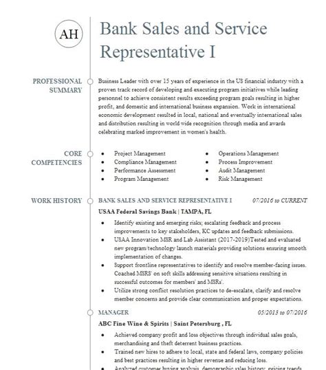 Banking Resume Objective Statement