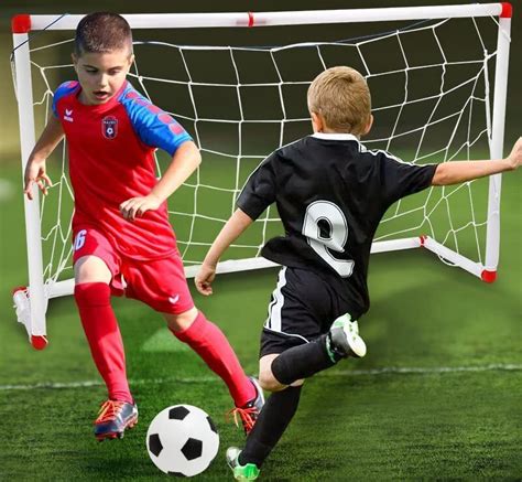 Kids Scoring Soccer Goals