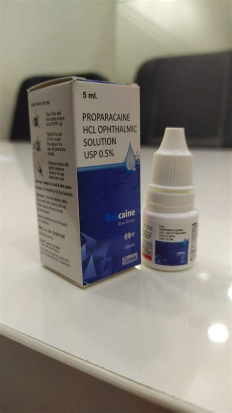 Proparacaine Hydrochloride Eye Drop At Rs Box Gurgaon Id