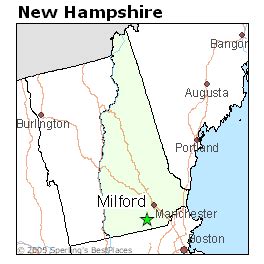 Milford New Hampshire Map - Aurie Shaylyn