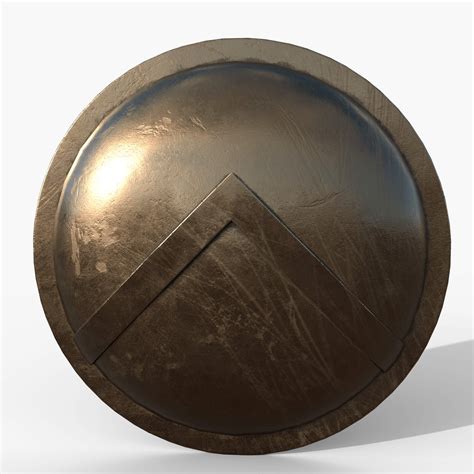 Spartan Shield - 3D Model by Simple3D