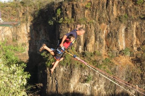 Victoria Falls Gorge Swing - Free Fall Adrenaline Activity