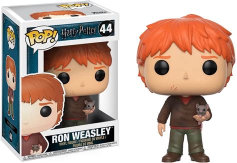 Funko Pop Ron Weasley With Scabbers Harry Potter