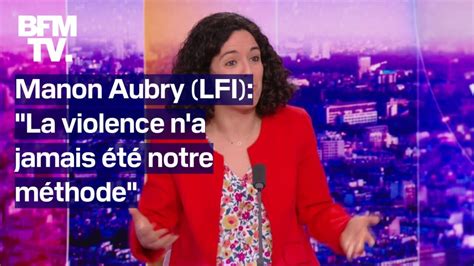 L interview de Manon Aubry tête de liste LFI aux élections européennes