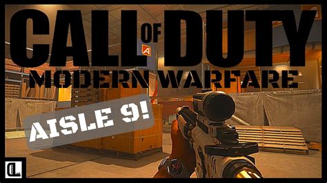 New Aisle Gunfight Map Call Of Duty Modern Warfare Youtube