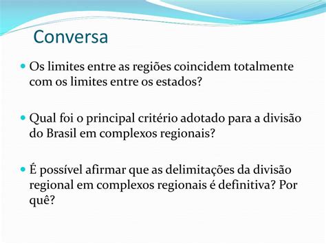 Ppt Geografia As Principais Formas De Regionalizar O Brasil