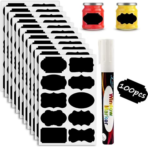 Chalkboard Labels Pcs Chalkboard Sticker Label Blackboard Labels