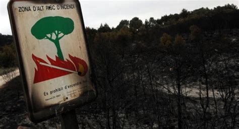 El Riesgo De Incendio Forestal ‘elevadísimo En Diez Comarcas Catalanas