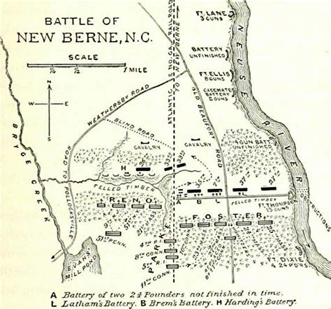 Battle Of New Bern North Carolina March 1862 Facts And Trivia Iron