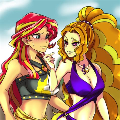 Sunset Shimmer X Adagio By Raika0306 On Deviantart