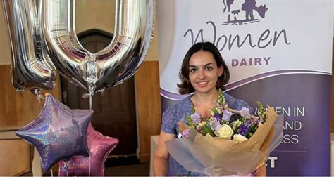 Anna Bowen Wins The Dairy Industry Woman Of The Year Award Nfuonline