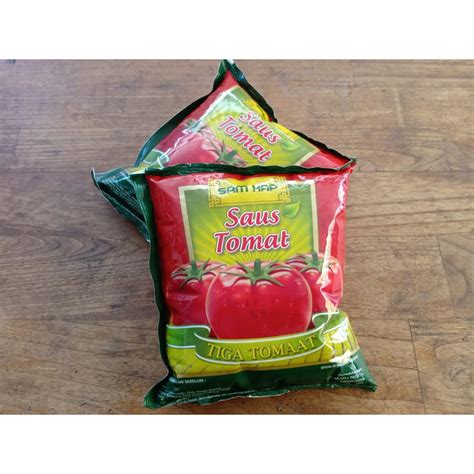 Jual Saos Tomat Samhap Sam Hap Refill 500 Gr Cap Tiga Tomat Shopee